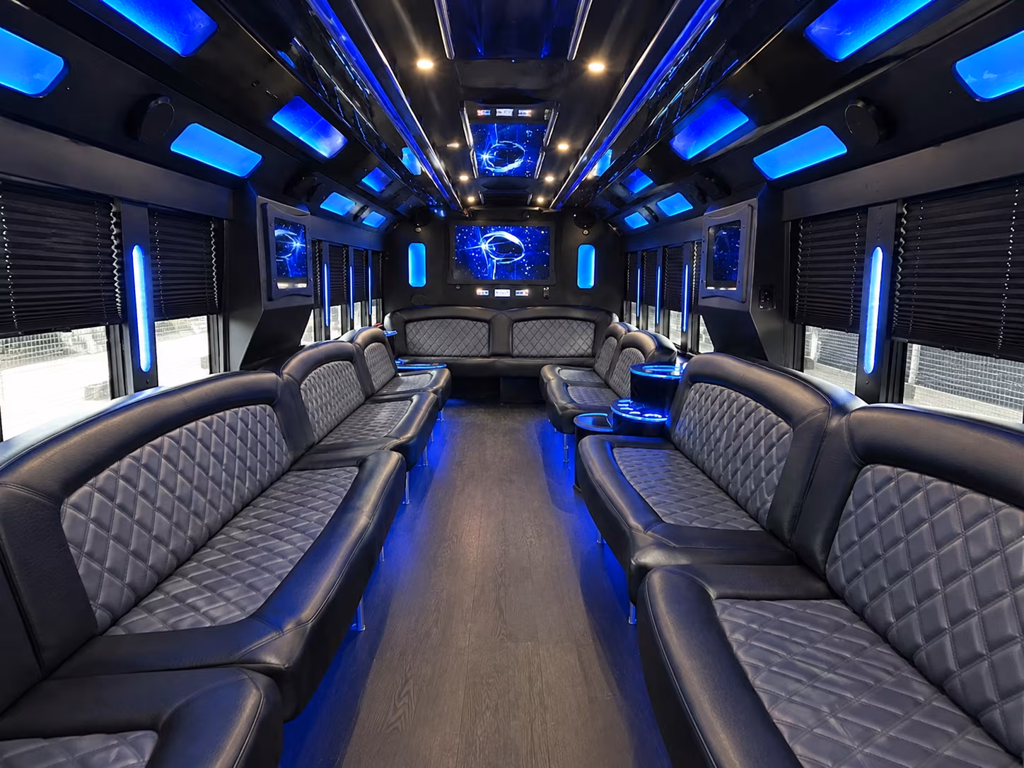 holiday party buses that keep la mirada celebrations rolling