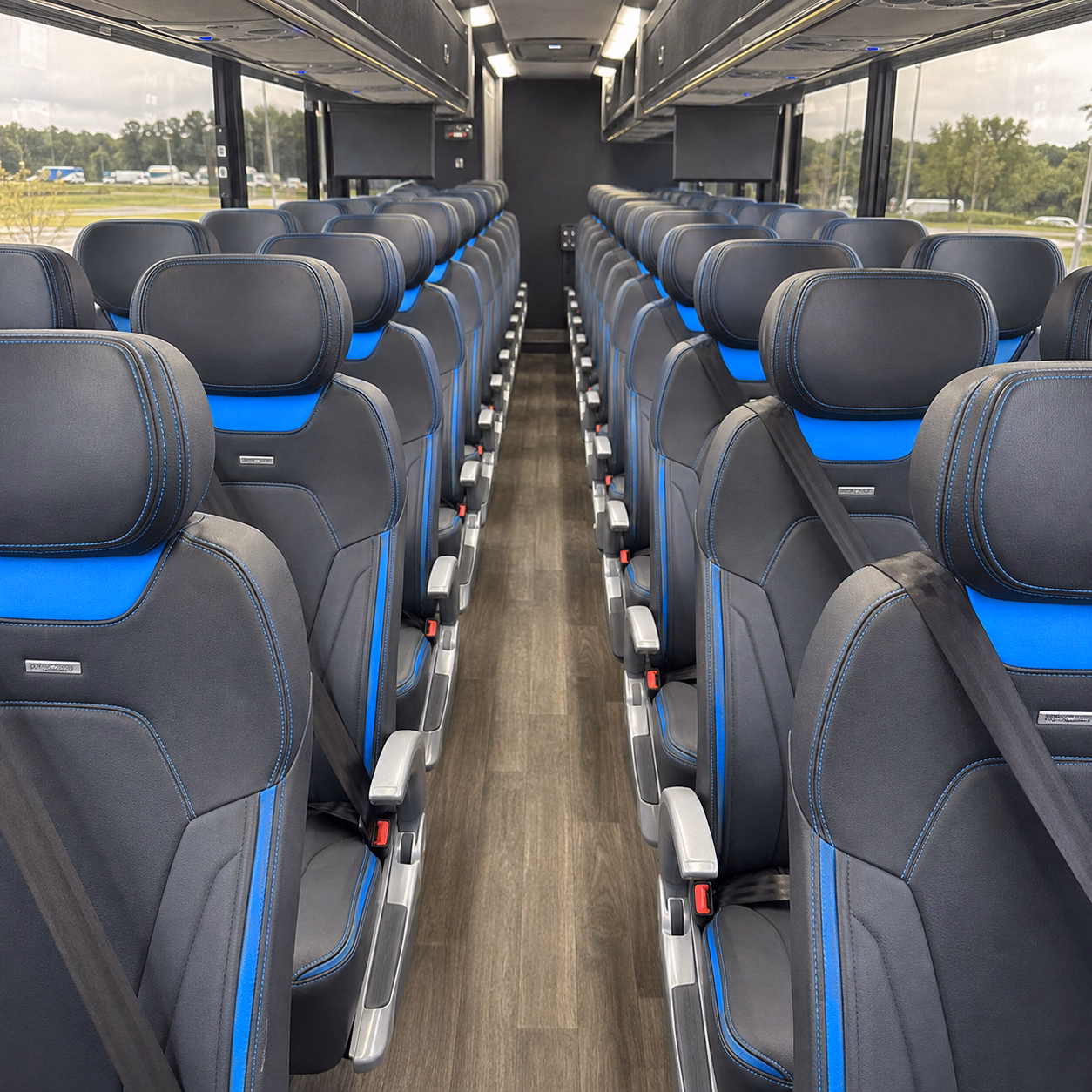 la mirada employee transportation onboard seating