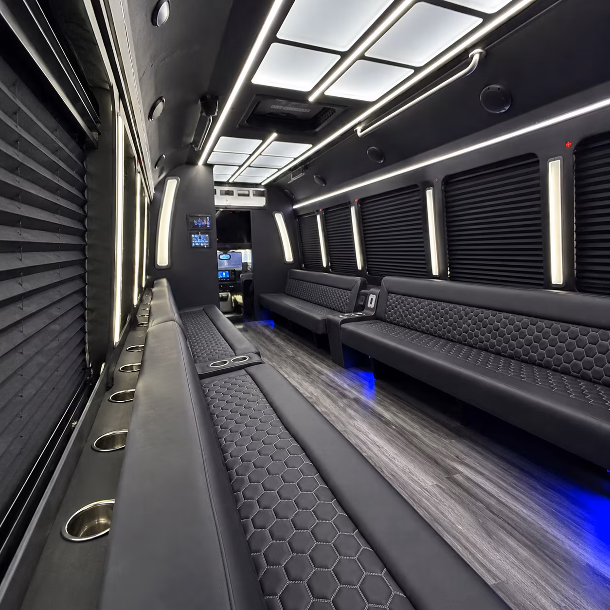 la mirada night out party buses that go where you want
