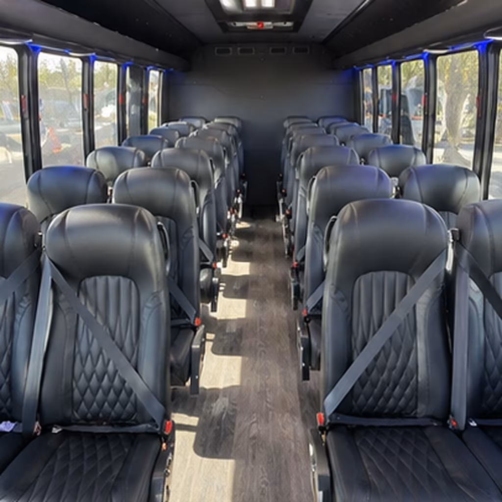 la mirada prom transportation onboard seating