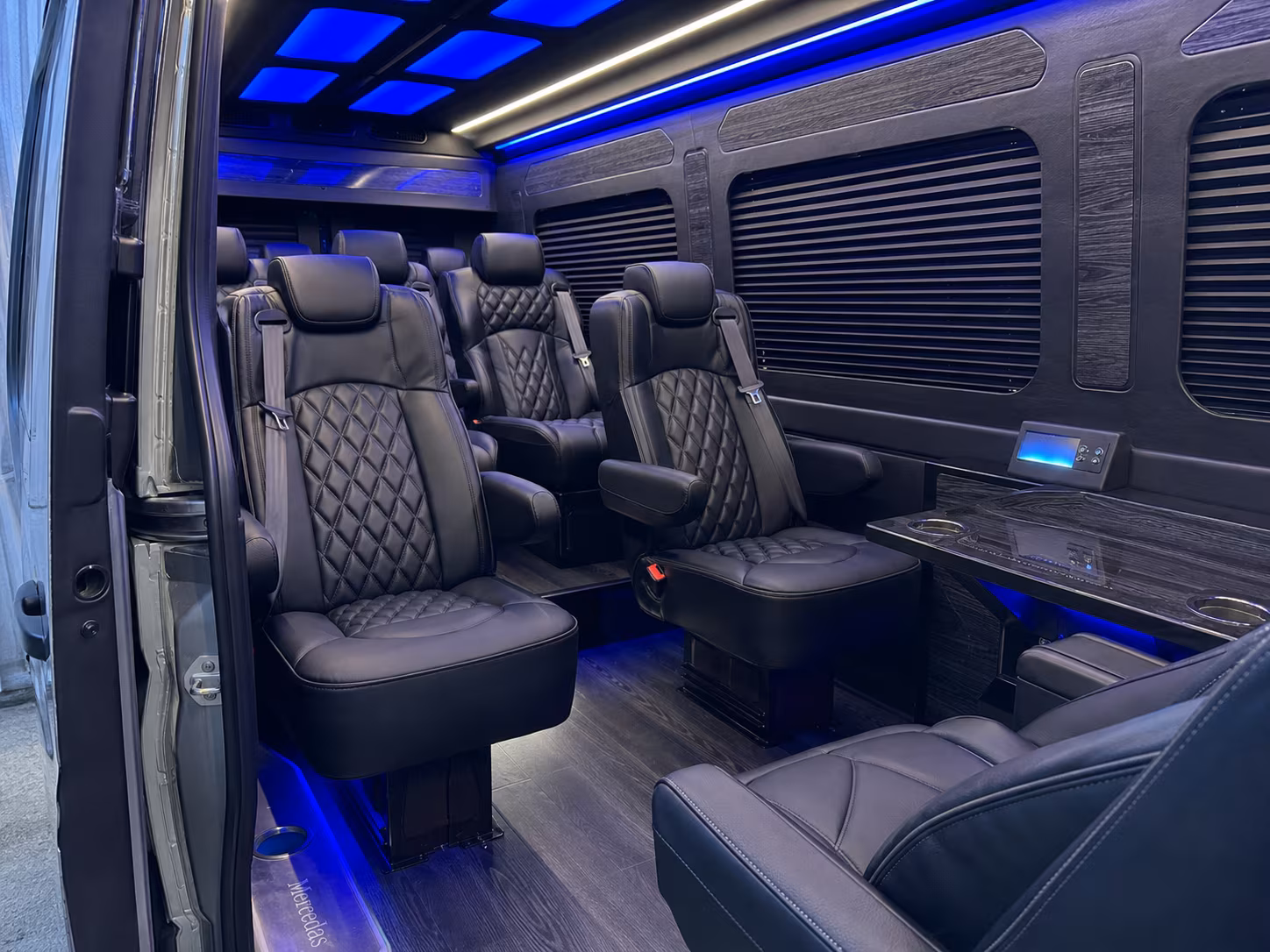 sprinter van transportation for groups and events across la mirada
