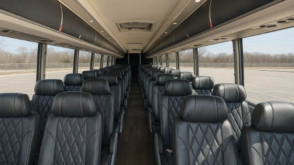 la mirada 55 passenger charter bus rental