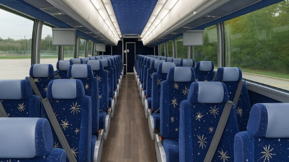 la mirada 56 passenger charter bus rental