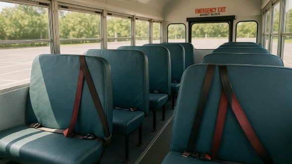 la mirada school bus rental inside