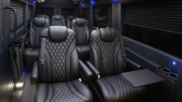 la mirada sprinter van with driver rental